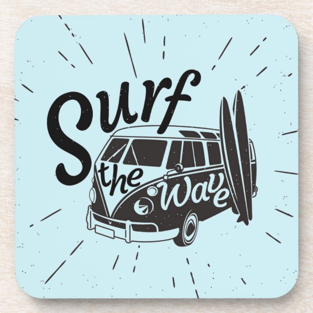 Porta-copo Surfe a onda (Frente)