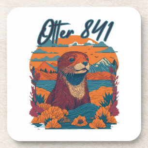 Porta-copo Surfing Otter 841 Otter My Way California Sea Otte