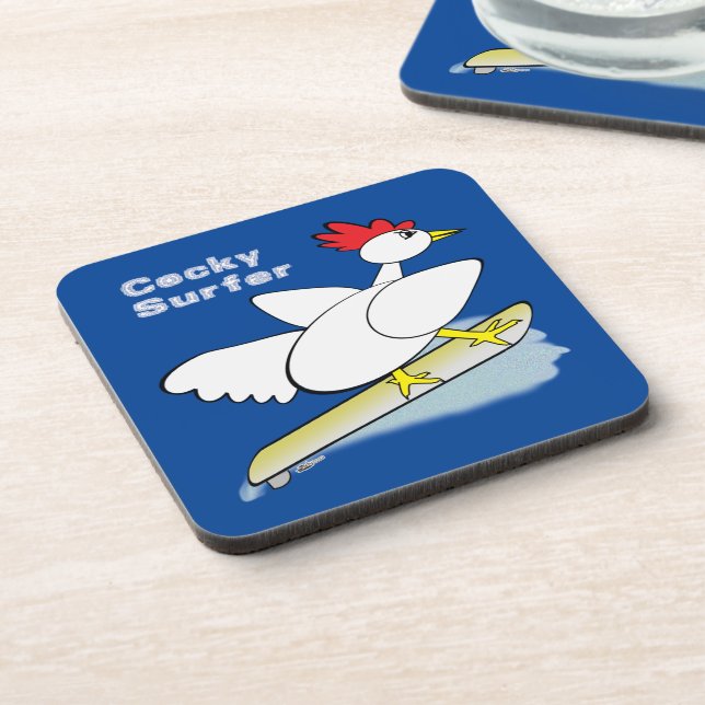 Porta-copo Surfista Cocky (Left Side)