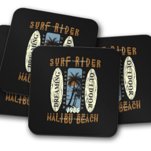 Porta-copo Surfrider Malibu Beach Conjunto de Portas copos