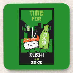 Porta-copo Sushi E Sake Foodies