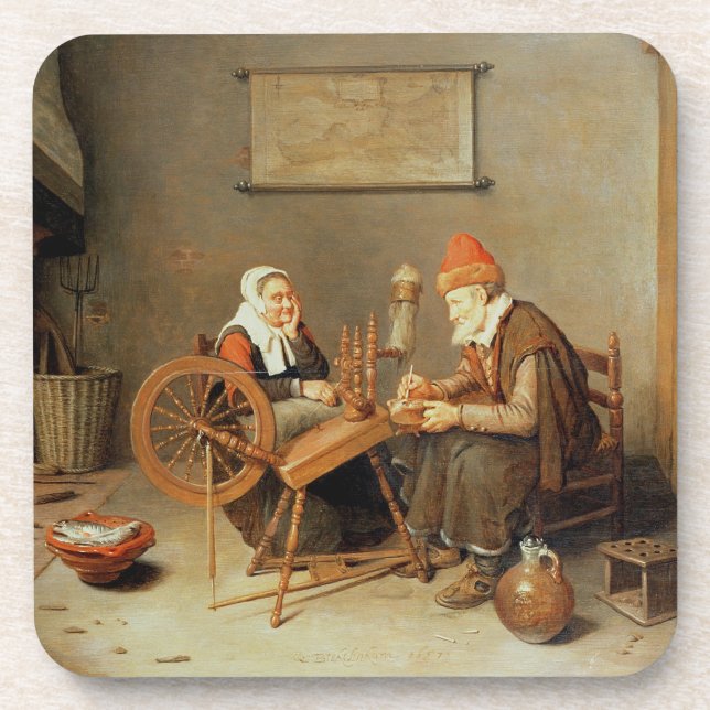 Porta-copo T31883 um interior com uma mulher adulta em um (Frente)