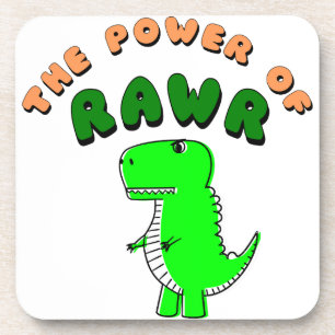 Porta-copo T-Rex O Poder Da RAWR