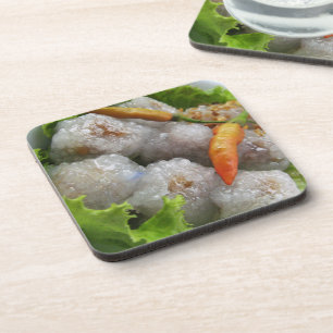 Porta-copo Tailandês Sago com Chili ... Comida da rua Tailând