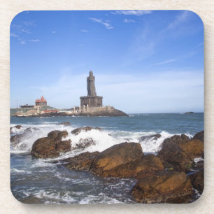 Porta-copo Tamil Nadu da estátua de Thiruvalluvar do santo