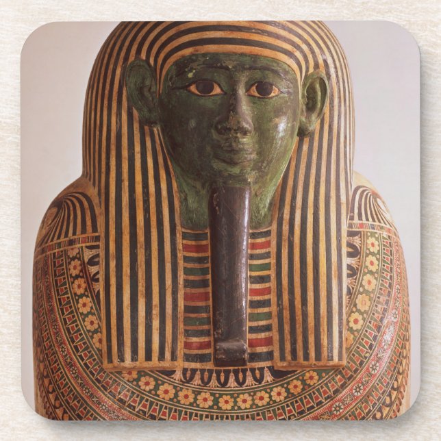 Porta-copo Tampa exterior do sarcófago de Psametik mim (Frente)