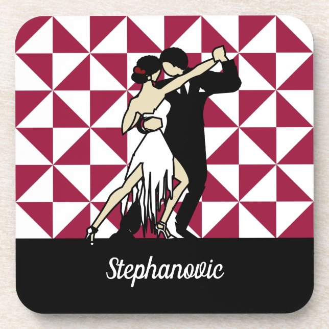 Porta-copo Tango Dancers (Frente)