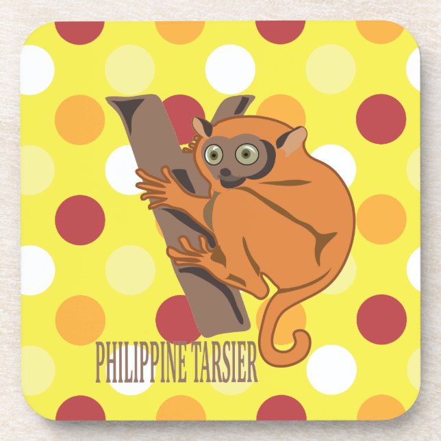 Porta-copo Tarsier filipino (Frente)