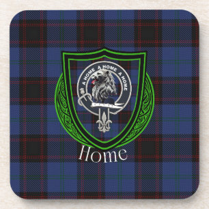 Porta-copo Tartan e Brasão de Clã Escocês em Casa