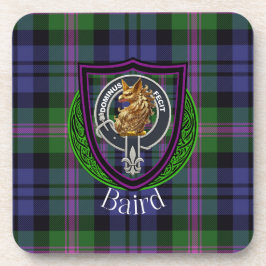 Porta-copo Tartan e Brasão do Clã Escocês Baird