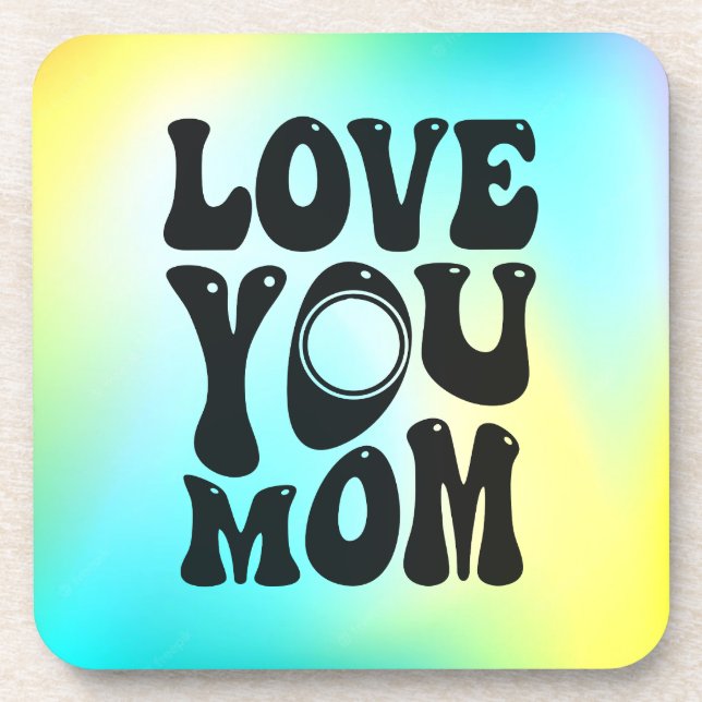 Porta-copo Te Amo Mãe Dia de as mães-51727 (Frente)