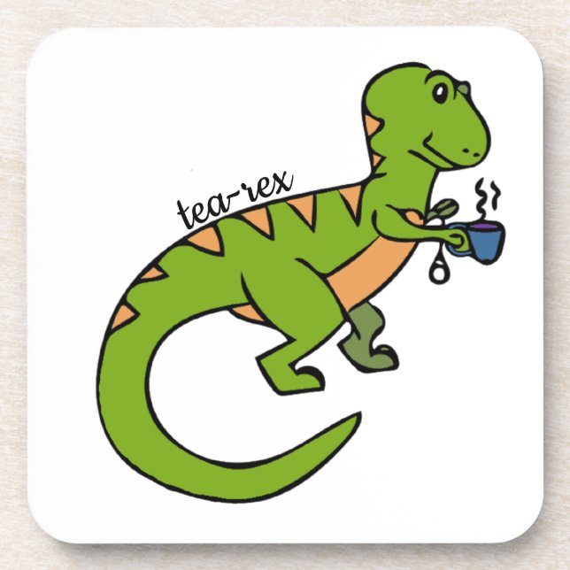 Porta-copo Tea-Rex (Frente)