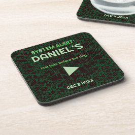 Porta-copo Tech Code Party Drink Coaster
