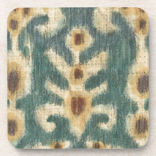 Porta-copo Tecido Decorativo de Ikat por Chariklia Zarris