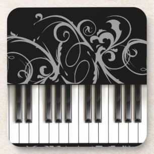 Porta-copo Teclado Piano