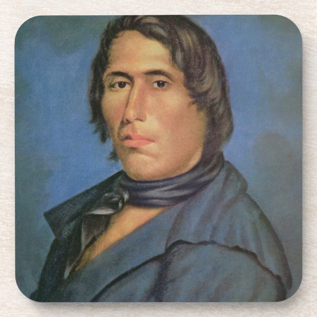 Porta-copo Tecumseh (1768-1813) (óleo em canvas) (Frente)