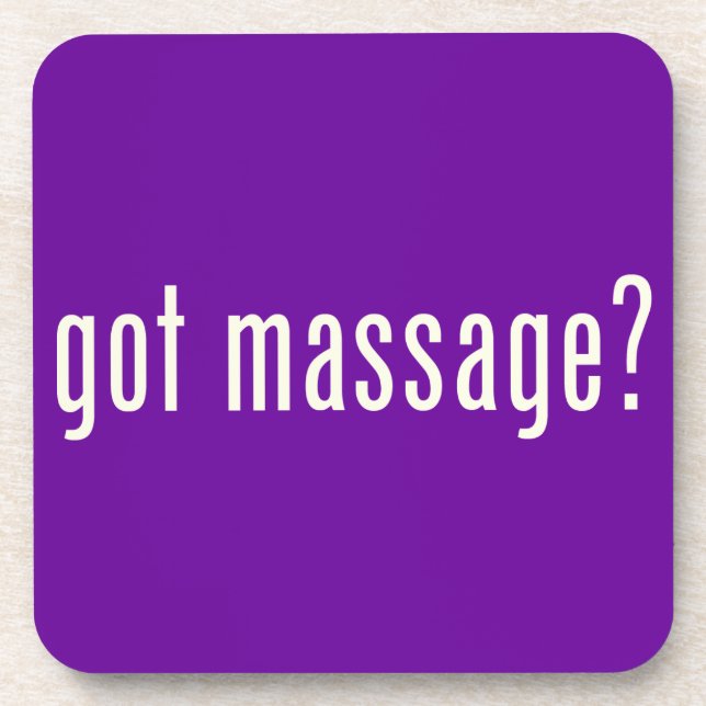 Porta-copo Tem massagem? (Frente)