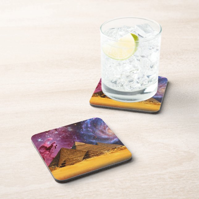 Porta-copo tempestade cósmica acima do egito (Lado Direito)