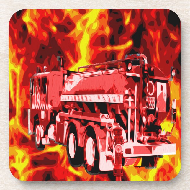 Porta-copo Tempestade de incêndio do motor de incêndio, Porta (Frente)