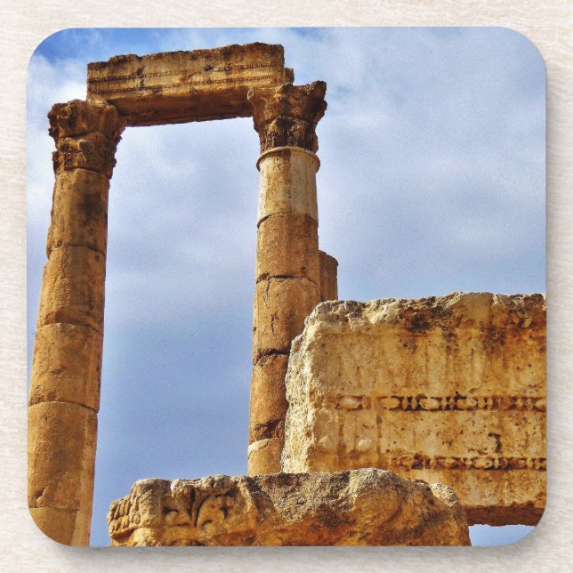 Porta-copo Templo de Colunas Hércules (Frente)