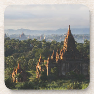 Porta-copo Templos ao nascer do sol, Bagan, Myanmar