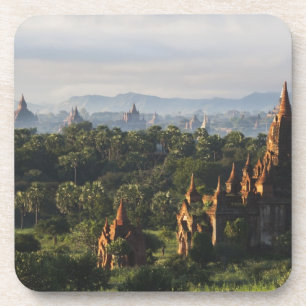 Porta-copo Templos ao nascer do sol, Bagan, Myanmar