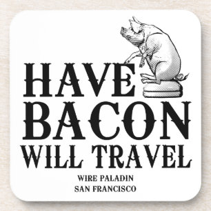 Porta-copo Tenha Bacon Will Viagem