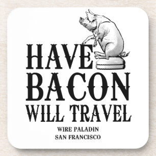 Porta-copo Tenha Bacon Will Viagem