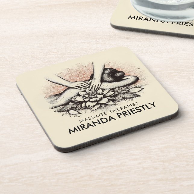 Porta-copo Terapêutica de Massagem Terapia Mãos Energia Spa B (Left Side)