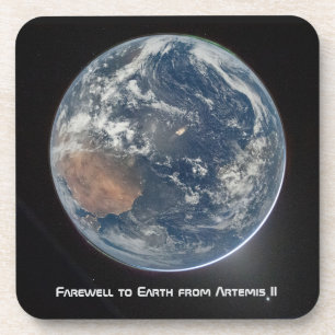 Porta-copo Terra a partir de Artemis II