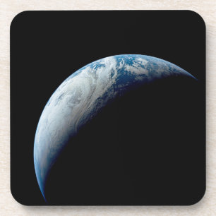 Porta-copo Terra Crescente Tirada Da Missão Apollo 4.