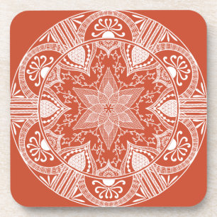 Porta-copo Terracotta Mandala
