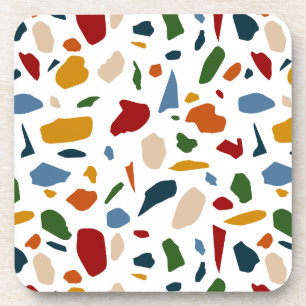Porta-copo Terrazzo Pattern Colorful
