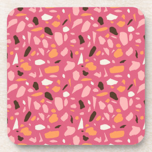 Porta-copo Terrazzo Pink