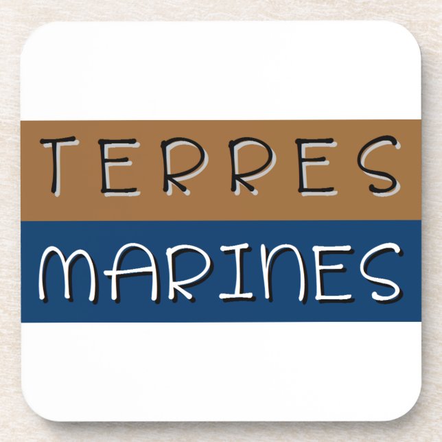 Porta-copo Terres marines (Frente)