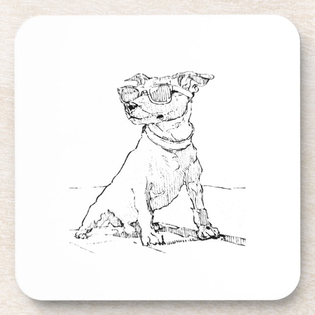 Porta-copo Terrier Jack Russell (Frente)