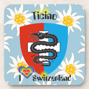 Porta-copo Tessin - Ticino Suíça - Svizzera