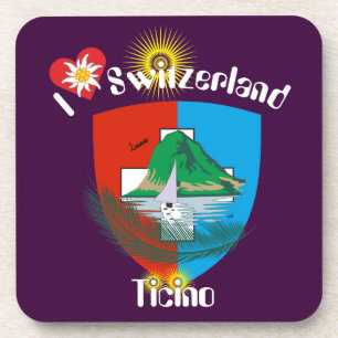 Porta-copo Tessin - Ticino Suíça - Svizzera