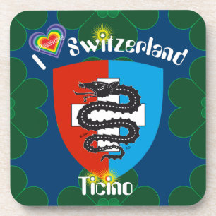Porta-copo Tessin - Ticino Suíça - Svizzera