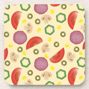 Porta-copo Teste padrão 2 da pizza