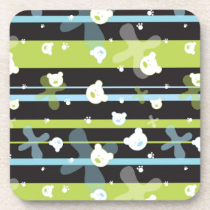 Porta-copo Teste padrão bonito com poucos ursos