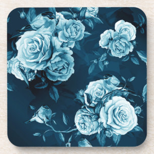 Porta-copo Teste padrão clássico do rosa do azul