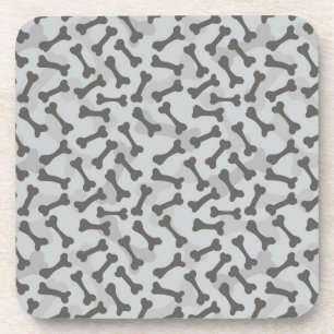 Porta-copo Teste padrão da textura do osso Greyscale