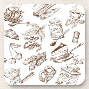 Porta-copo Teste padrão de papel