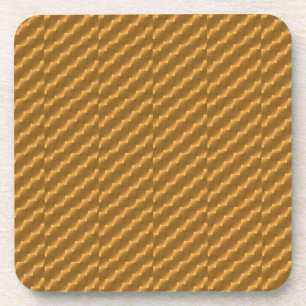 Porta-copo Teste padrão festivo, dourado