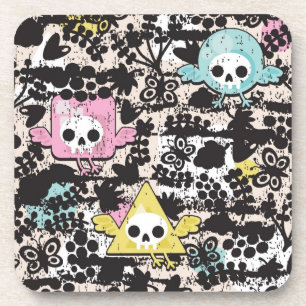 Porta-copo Teste padrão louco dos pássaros