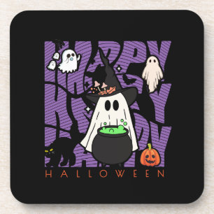 Porta-copo Testemunhar Divertido Feliz Halloween Magic & Mi