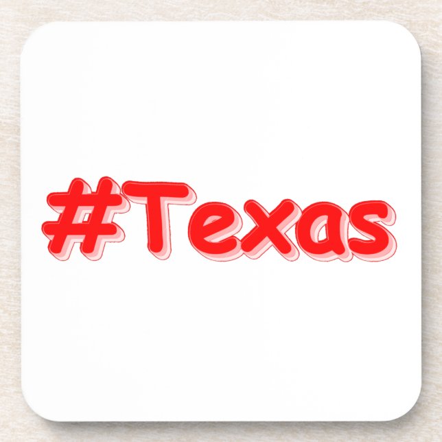 Porta-copo "#Texas " Design bonito. Comprar Agora (Frente)