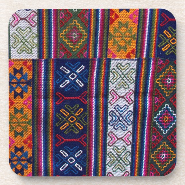 Porta-copo Têxtil do Butão (Frente)