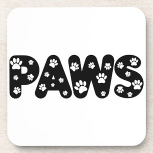 Porta-copo Texto Personalizado de Páginas de Cães